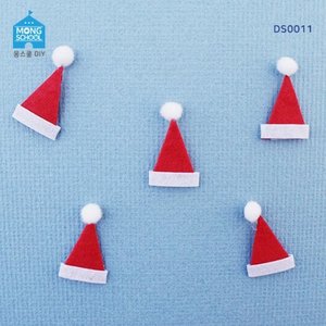(몽스쿨)DS0011 크리스마스 산타모자 미니(5개)